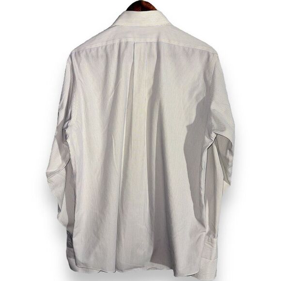 Yellow Brooks Brothers 1818 French Cuff Button Down Shirt 15.5 - Picture 8 of 8